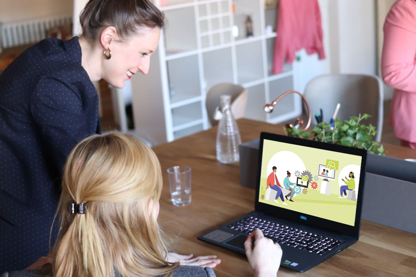 Schutzeinrichtungen für Frauen profitieren von SAVD Videodolmetschen